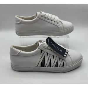 Nautica Jassa Women's Shoes White Size 6.5 Casual Wear, Low Top, NWT